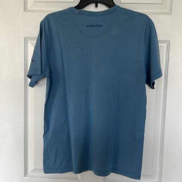 Coach Signature Hand Drawing T in Organic Cotton - Picture 2 of 9
